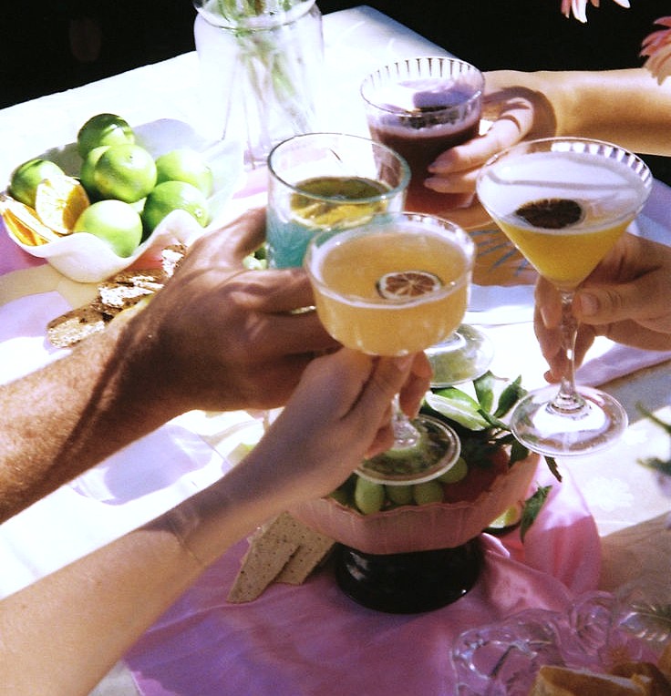 summer lunch with friends wawa